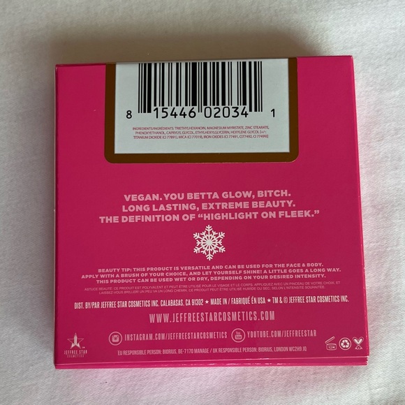 Jeffree Star Cosmetics Rare Skin Frost highlighter Dark Horse nwt. - Picture 4 of 4
